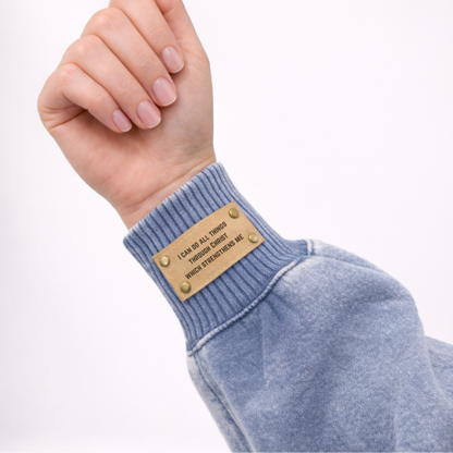 Blue Vintage Wash Hoodie with Optional Floral Drawstrings