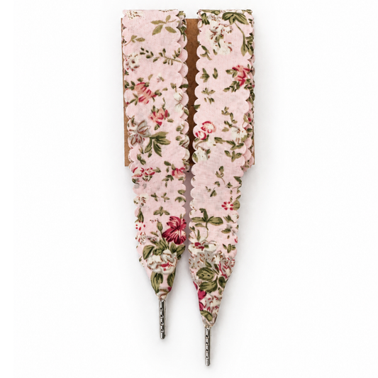 Pink Floral Laces