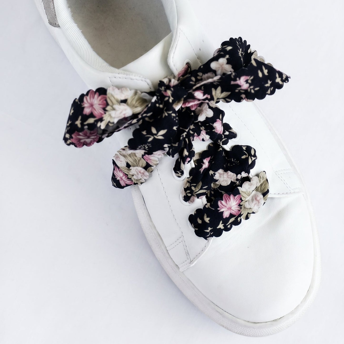 Black Floral Laces